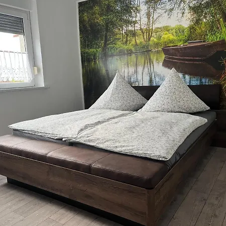 Kahnstuebchen Mit Neuem Innenhof Garten Апартаменты Люббен