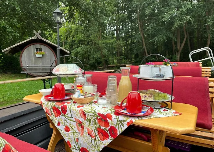 Kahnstuebchen Mit Neuem Innenhof Garten Lübben